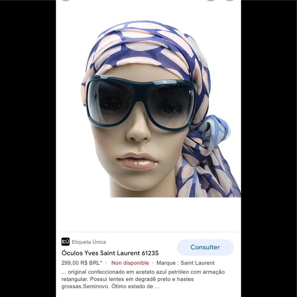 Authentic Yves Saint-Laurent sunglasses